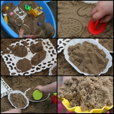 Toys of sand
